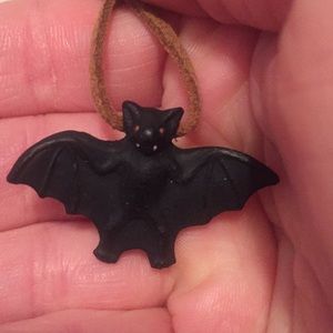 Bat totem necklace -unisex